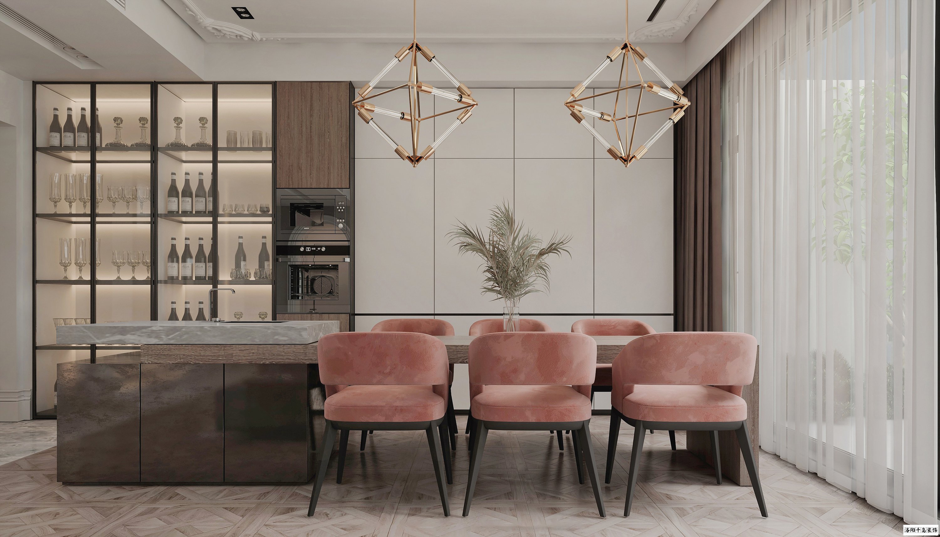 洛陽法式餐廳裝修案例